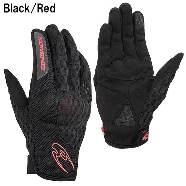 KOMINE コミネ GK-243 プロテクトクーリングメッシュグローブ 06-243 Protect Cooling Mesh Gloves バイク 手袋｜garager30｜04