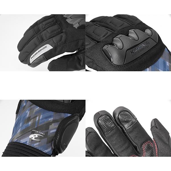 コミネ（Komine） GK-834 Protect W-Gloves プロテクトウィンター
