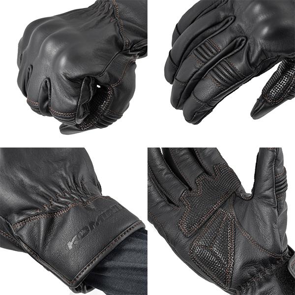 直販人気商品 KOMINE コミネ GK-848 プロテクトレザーウインターグローブ Protect Leather Winter Gloves バイク用 06-848 GK848 06848 秋冬
