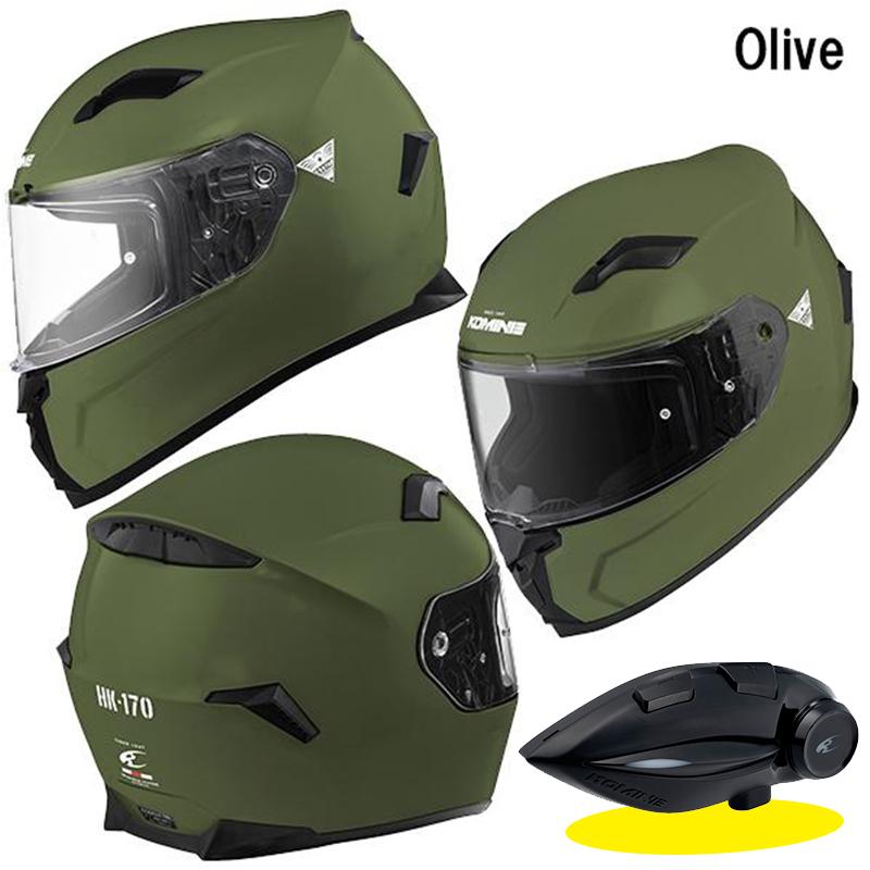 コミネ KOMINE HK-170 FL フルフェイスヘルメット + KK-902 コミネ KOMINE HK-170 FL フルフェイスヘルメット + KK-902
