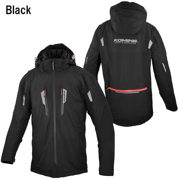 中古) コミネ　3点セット　冬用ジャケット、パンツ　両方L、グローブ　XL コミネ（Komine） ジャケット JK-630 エニグマライトウインター