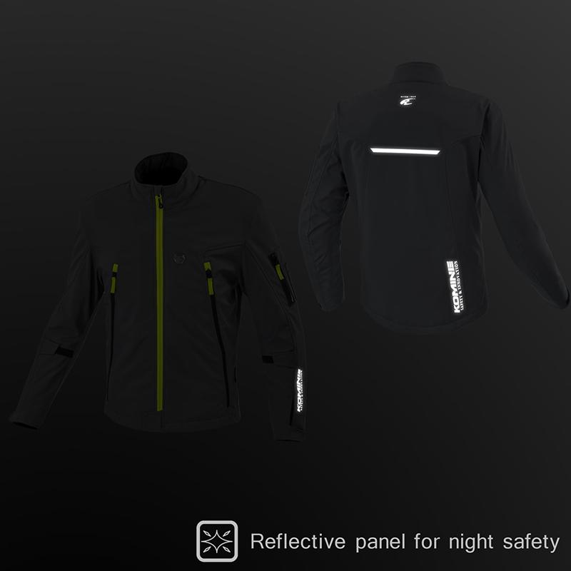 コミネ KOMINE JK-628 プロテクトソフトシェルサーマル