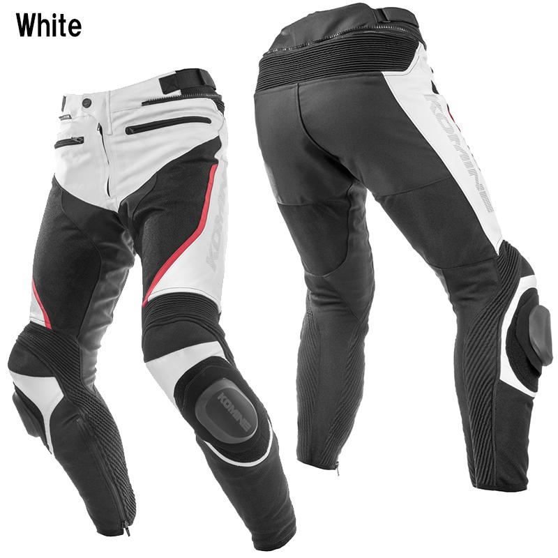 コミネ（Komine） PK-757 R-SPEC レザーメッシュパンツ S〜3XL Leather