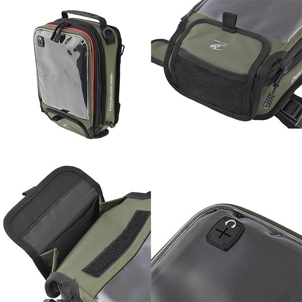 KOMINE コミネ SA-214 ツーリングタンクバッグ 5.2L〜7.8L
