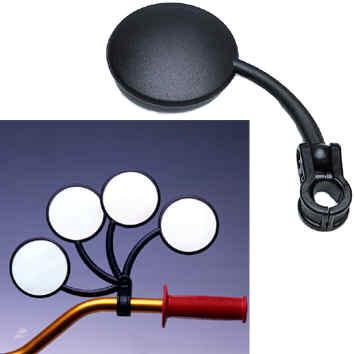 TAKATSU タカツ 1729 1730 トライアルミラー ブラック ハンドル