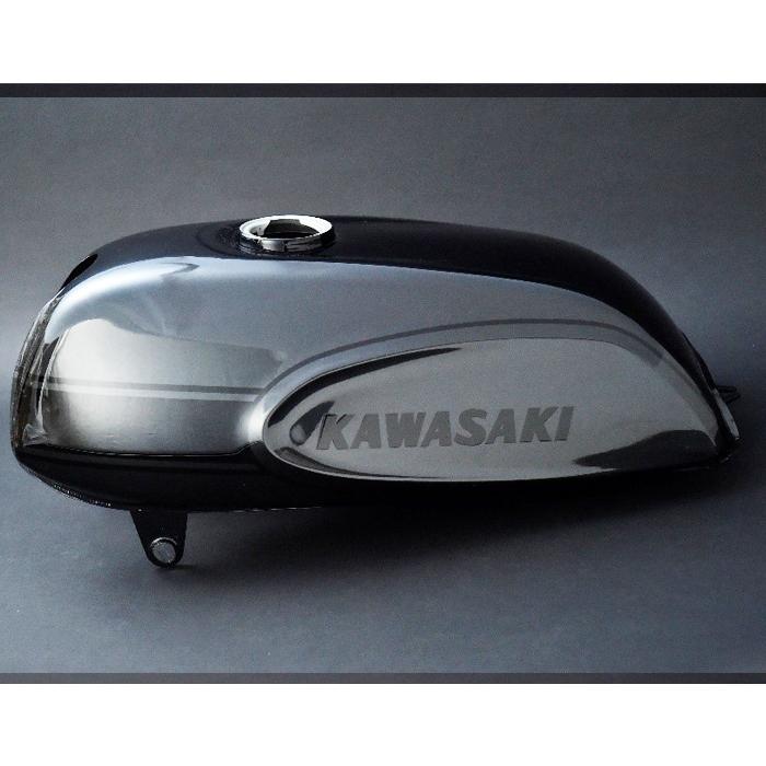 エムテック中京 KAWASAKI MACH 500SS/H1 エグリタンク ガンメタ エムテック中京 KAWASAKI MACH 500SS/H1 エグリタンク ガンメタ
