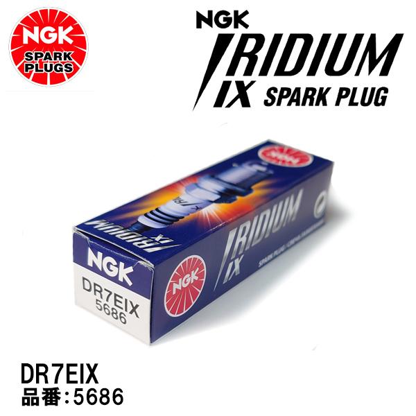 NGK イリジウムIXプラグ DR7EIX 2輪車 バイク用スパークプラグ 5686 IRIDIUM IX SPARK PLUG