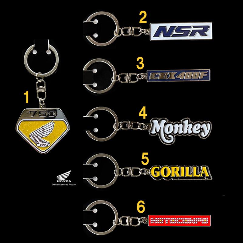 Honda モーターサイクル エンブレム メタルキーホルダー ホンダ