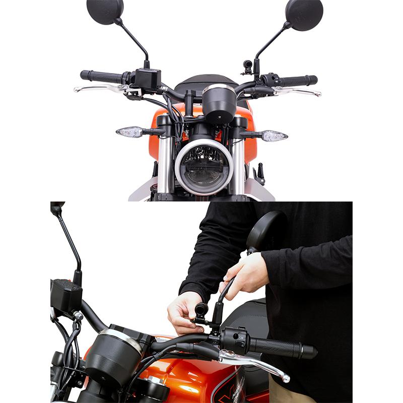 PLOT ドラレコカメラステー ミラークランプタイプ M10 ミラー共締め DRS003 プロト | plot | 05