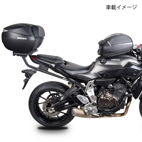 SHAD SH39 TOP CASE トップケース リアボックス 無塗装ブラック