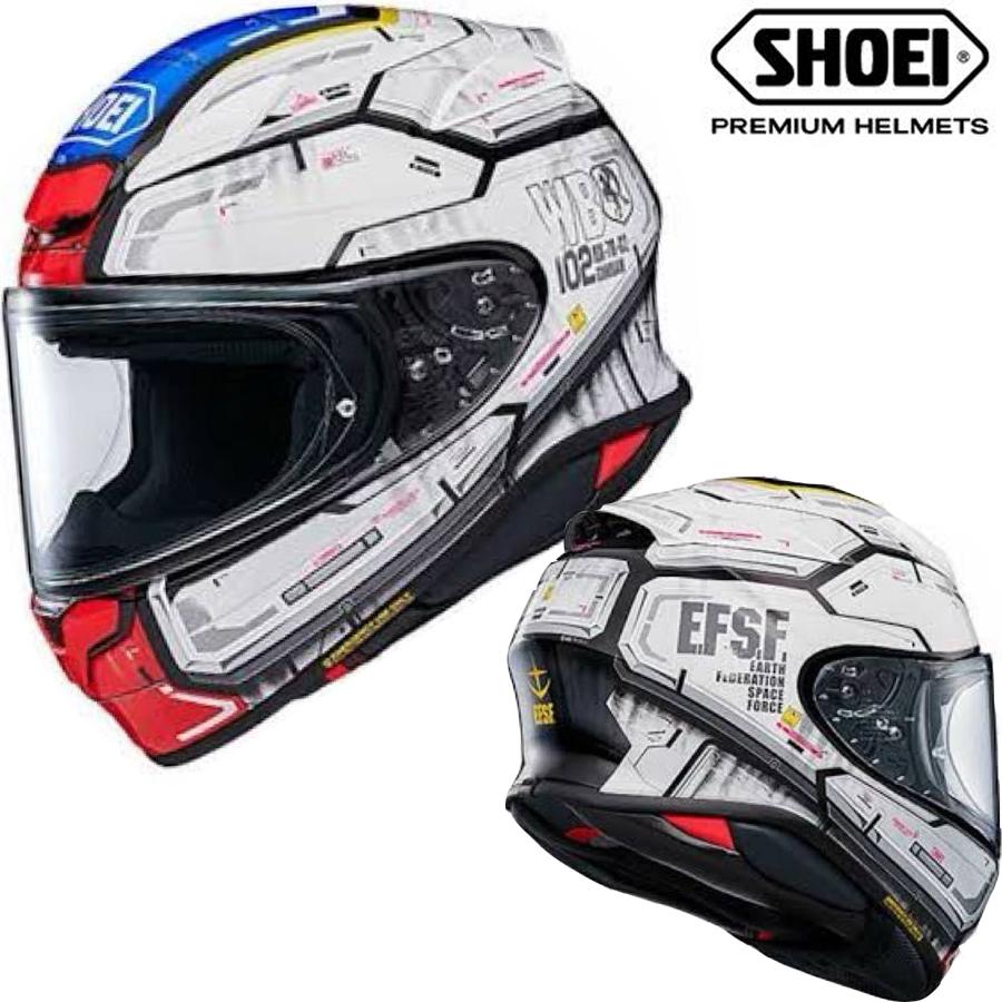 SHOEI Z-8 RX-78-02 ガンダム TC-10(ホワイト／グレー) ゼットエイト