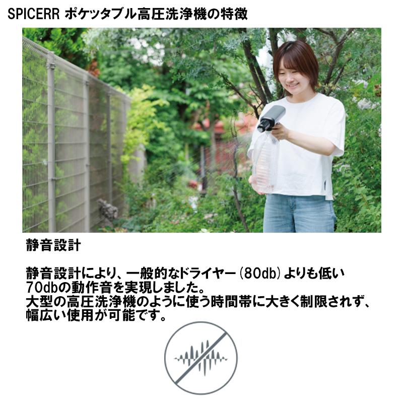 在庫有 SYGN HOUSE 00082784 SPICERR ポケッタブル高圧洗浄機 在庫有 SYGN HOUSE 00082784 SPICERR ポケッタブル高圧洗浄機