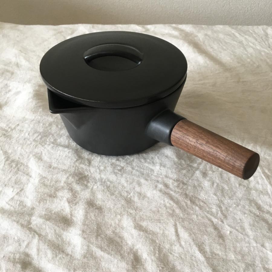 4th-market ミルクパン 土鍋 蓋付き 片手鍋 直火 リコッタ ミルクパン