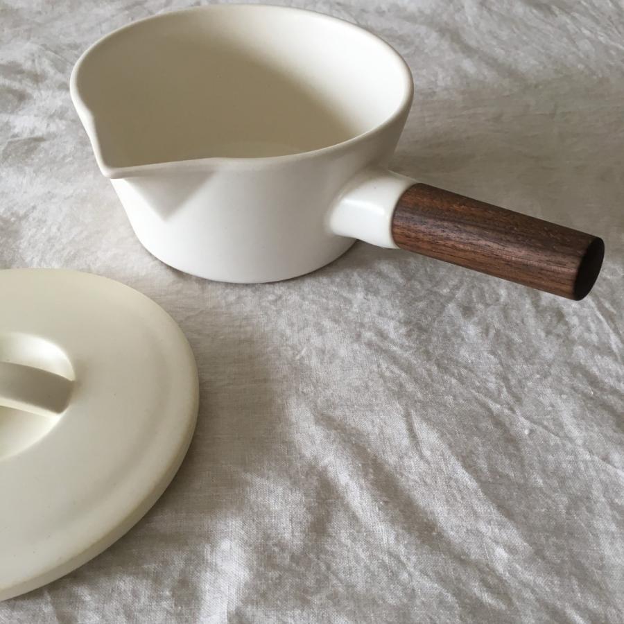 4th-market ミルクパン 土鍋 蓋付き 片手鍋 直火 リコッタ ミルクパン