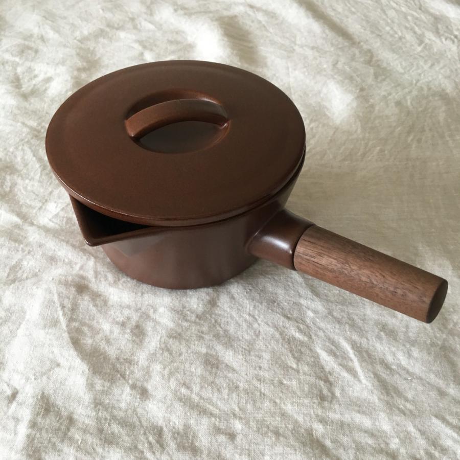 4th-market ミルクパン 土鍋 蓋付き 片手鍋 直火 リコッタ ミルクパン