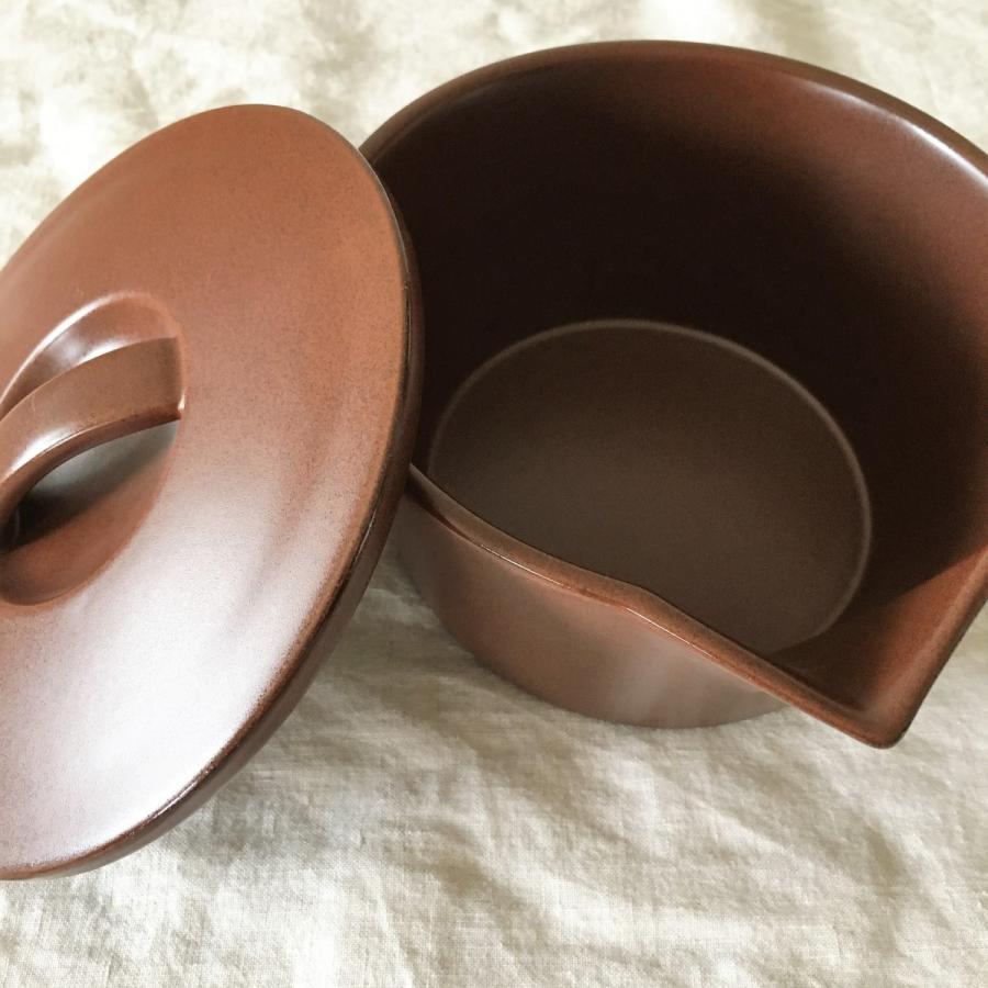 4th-market リコッタ ミルクパン ソースパン 萬古焼 土鍋 4th-market