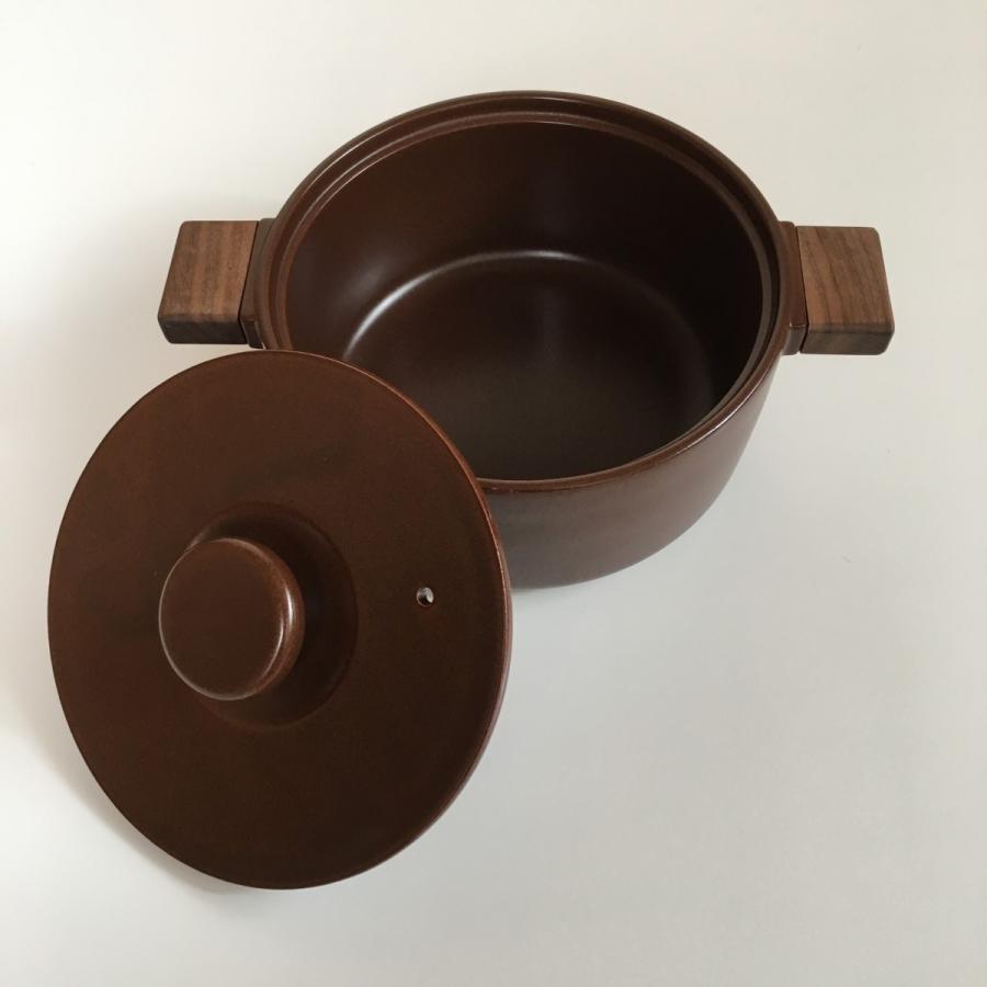 4th-market ペラコッタ 両手鍋 土鍋 囲み鍋 直火 萬古焼|garagesale|15