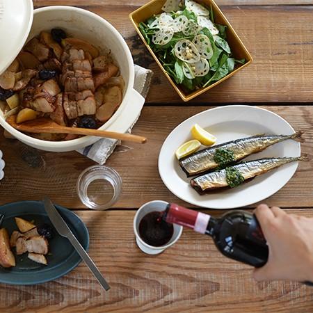 studio m'（スタジオエム） オーバルプレート 楕円皿 メインプレート