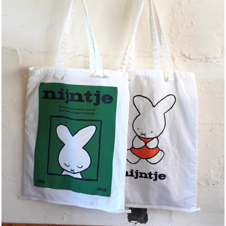 ミッフィー miffy トートバッグ 肩掛け コレクターズサック ディックブルーナ 70th限定 エコバッグ コットン
