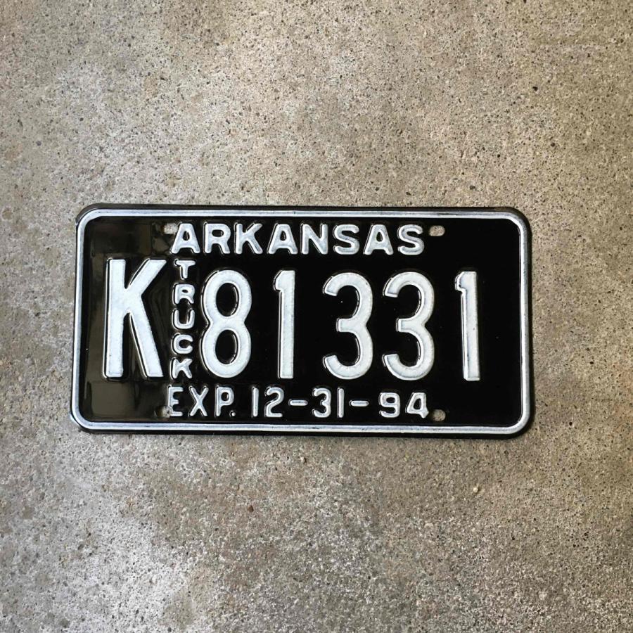 Kansas licenseplate 赤いナンバープレート USA LICENSE PLATE