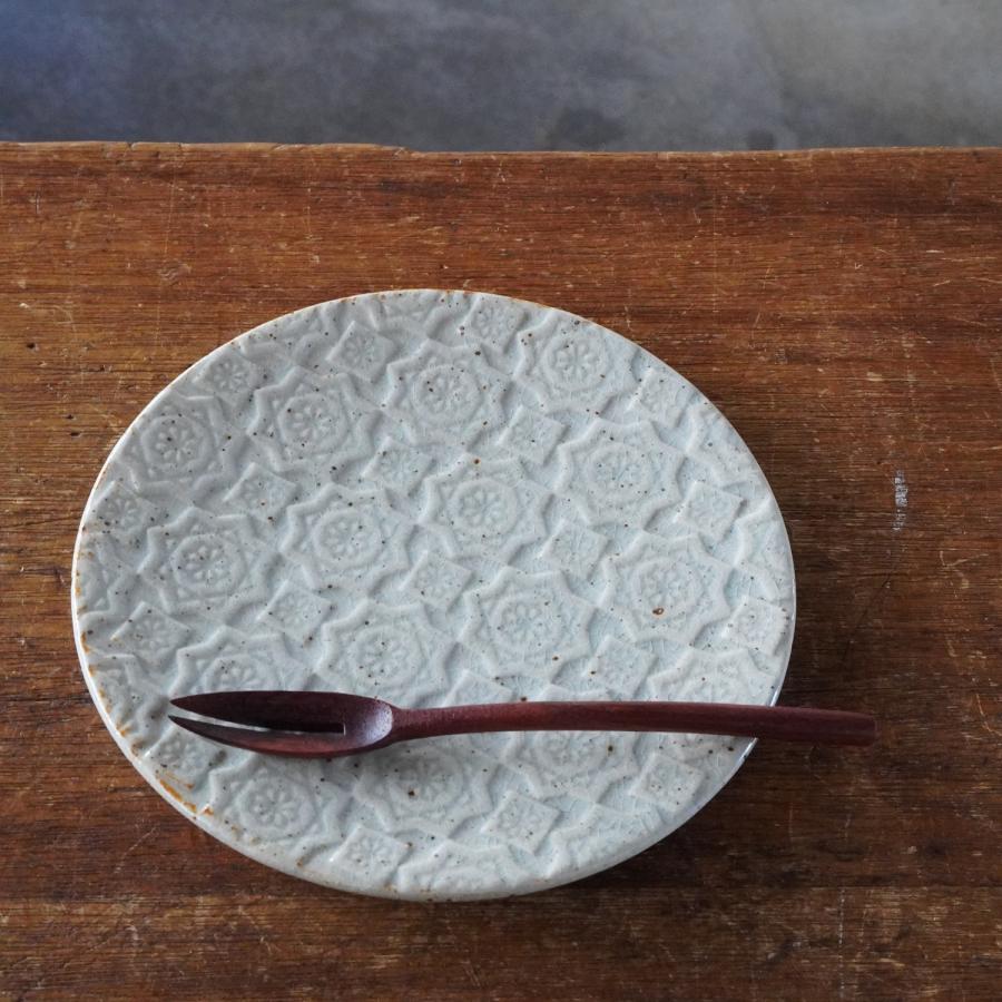 studio m'（スタジオエム） 銘々皿 菓子皿 取り皿 ラウカウ 小紋 青磁