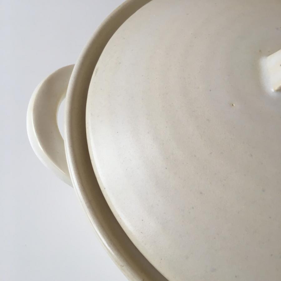 studio m'（スタジオエム） 土鍋 9号鍋 ドゥーブ 4〜5人用 直火 日本製