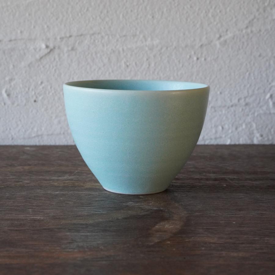 結 YUI 湯呑み フリーカップ 茶器 美濃焼 浅葱 白 シンプル ロロ SALIU