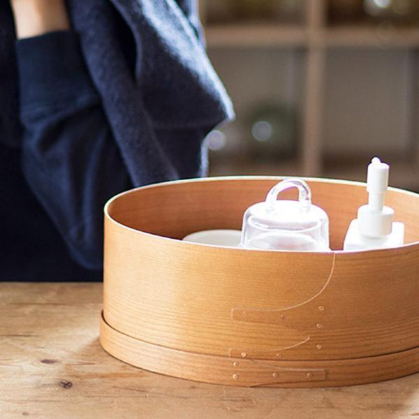 シェーカーボックス オーバル M 木製 おしゃれ 収納ボックス 小物収納