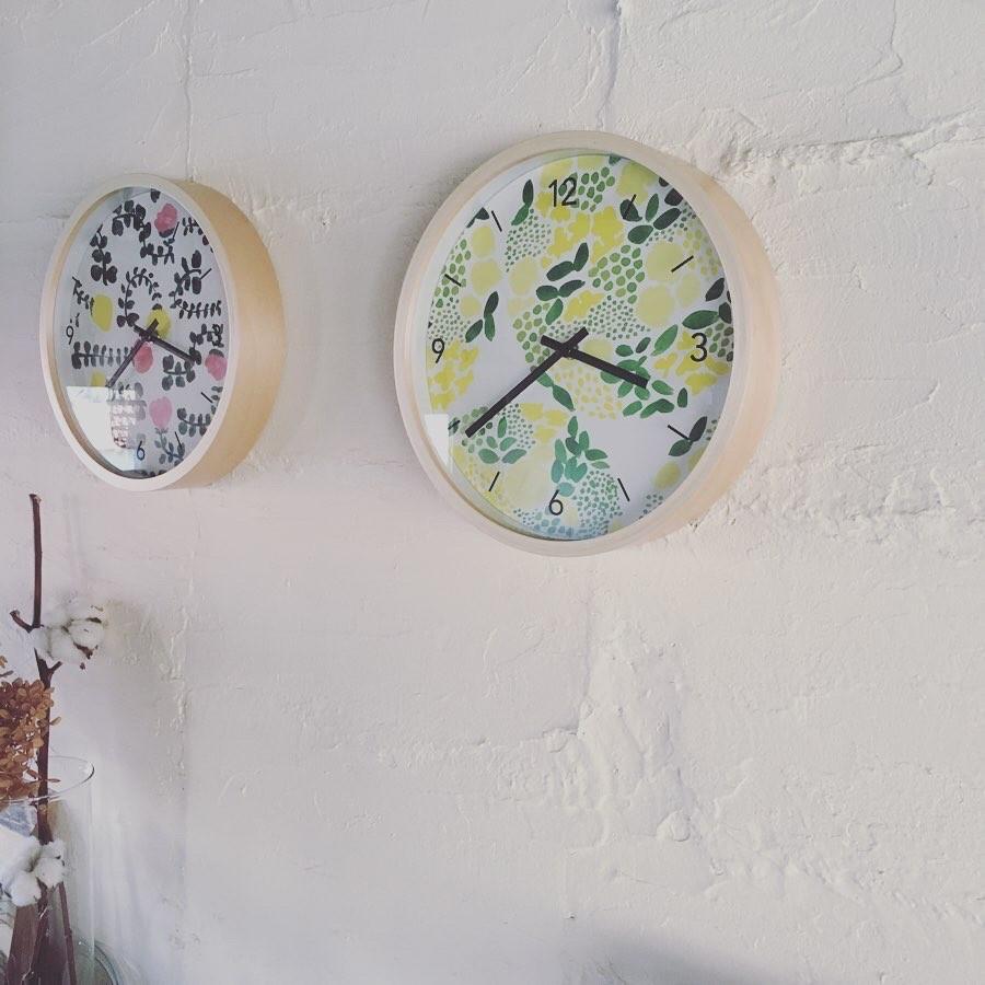 RESFEBER Wall Clock 掛け時計 Kayo Aoyama : GreenDale 雑貨店 - 通販 - Yahoo!ショッピング