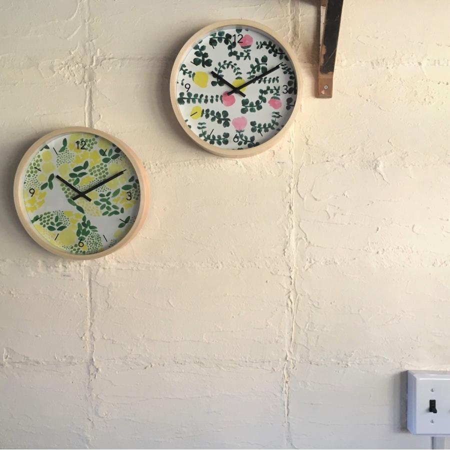 RESFEBER Wall Clock 掛け時計 Kayo Aoyama : GreenDale 雑貨店 - 通販 - Yahoo!ショッピング
