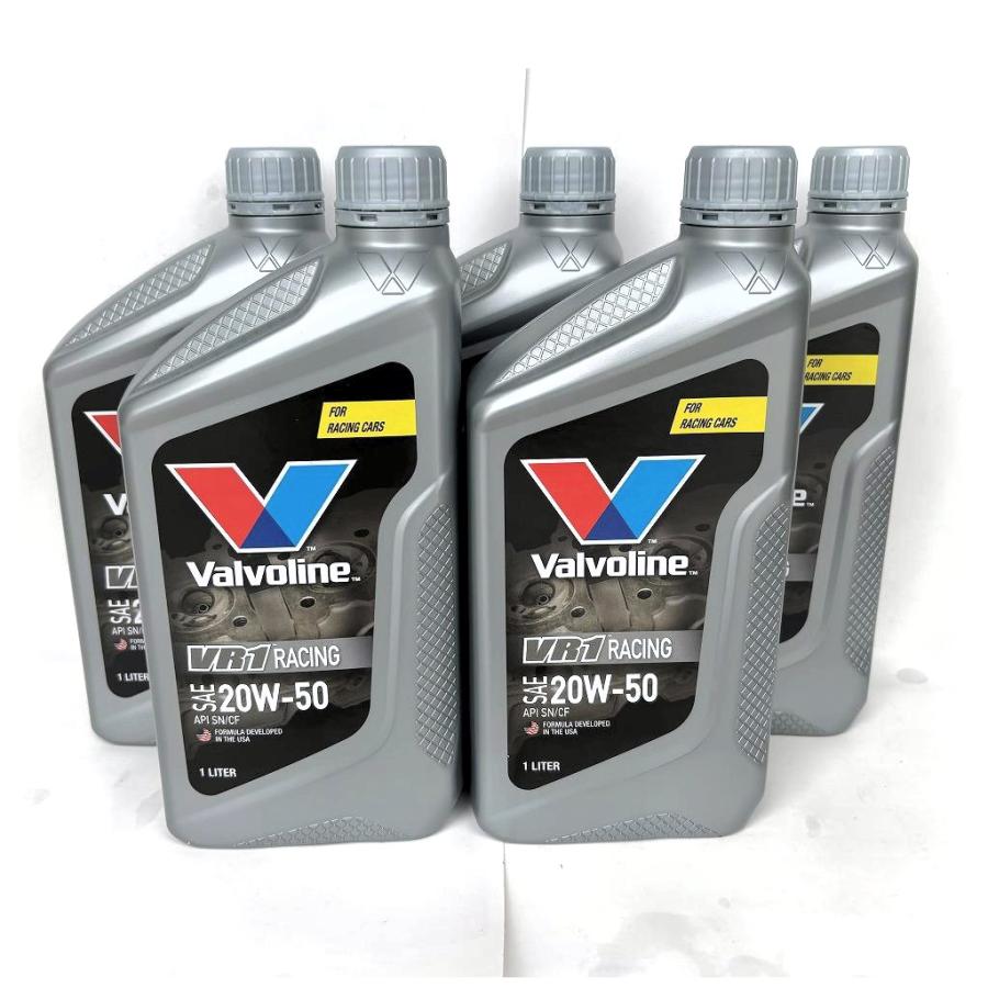 Valvoline（バルボリン） 在庫有ります NEWボトル1L 5本セット VR1