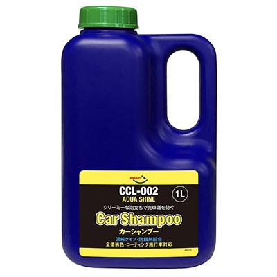 AZ 中型車約40回分 アクアシャイン カーシャンプー 濃縮タイプ 1L 自動車用 CCL-002 | エーゼット