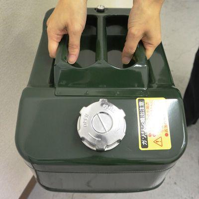 HIROBA ZERO ガレージ・ゼロ ガソリン携行缶 10L 緑 縦型 GZKK38