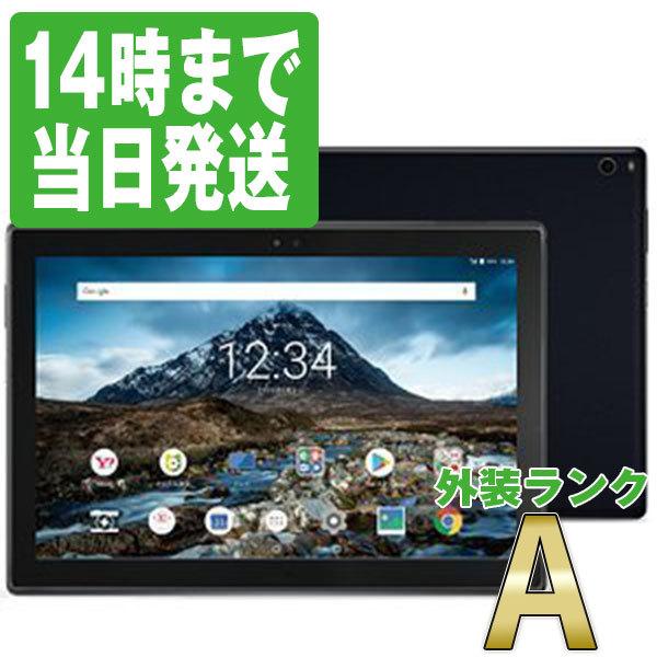 701LV Lenovo TAB4 ブラック SoftBank SIMフリー 中古 タブレット 本体