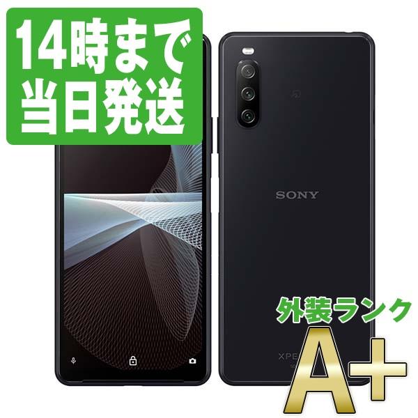 SONY Xperia 10 III 本体　A102SO SONY（ソニー） A102SO Xperia 10 III ブラック SIMフリー ワイ