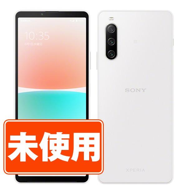 Xperia 新古品 A202SO 10 IV ホワイト SIMフリー ソフトバンク スマホ