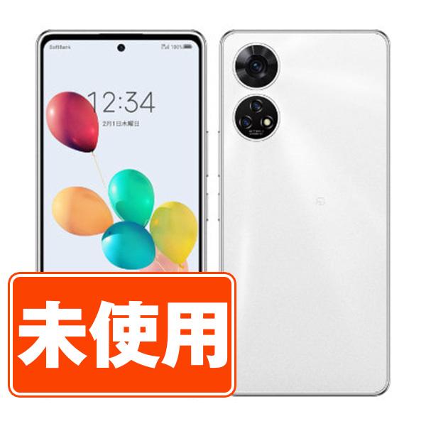 新古品 A303ZT あんしんファミリースマホ ホワイト SIMフリー