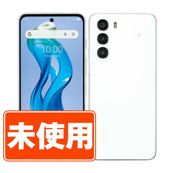 ZTE 新古品 A403ZT nubia S 5G ホワイト SIMフリー ワイモバイル