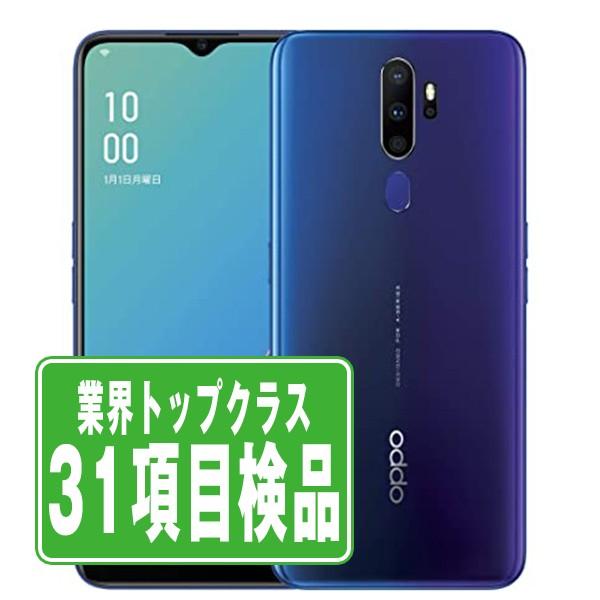 OPPO（オッポ） OPPO A5 2020 ブルー SIMフリー 楽天モバイル 中古