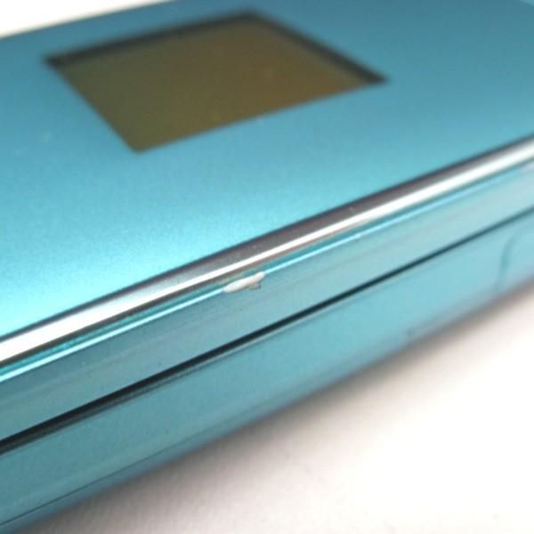 Docomo F 01g らくらくホンベーシック4 休日 ブルー C ランク 中古 本体 白ロム 保証あり あすつく対応 ガラケー 0307