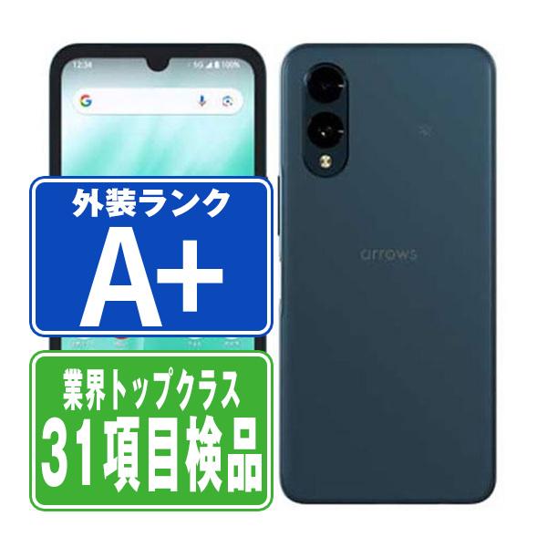 arrows F-52E We2 ネイビーグリーン SIMフリー ドコモ 中古 スマホ