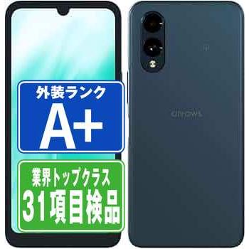 未使用新品 au FCNT arrows We2 FCG02 ネイビー 指紋認証 arrows We 安心の1年保証！FCNT We2 FCG02 64GB 本体 ネイビーグリーン