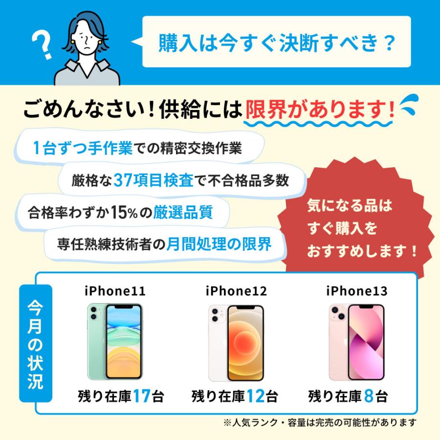 【中古美品‼︎】iPhoneSE3 バッテリー100%‼︎ Apple バッテリー80%以上 中古 iPhoneSE3 64GB 本体 SE 第3世代