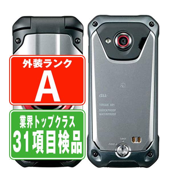 KYOCERA（京セラ） KYF33 TORQUE X01 シルバー SIMフリー 中古