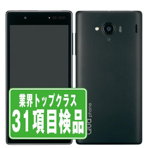 KYOCERA（京セラ） KYV42 Qua phone QX ブラック SIMフリー au 中古