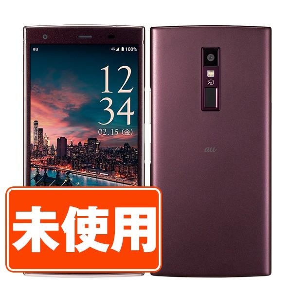 ☆ au URBANO V04 KYV45 ボルドー　新品未使用 KYOCERA（京セラ） 新品 未使用 KYV45 URBANO V04 ボルドー SIMフリー