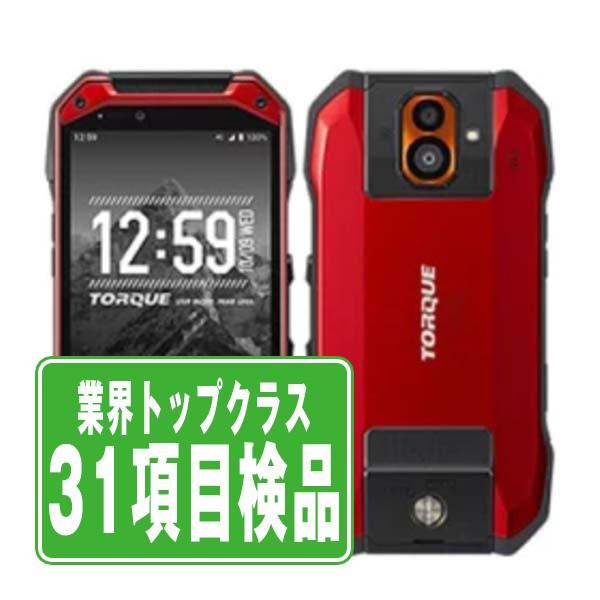 KYOCERA（京セラ） KYV46 TORQUE G04 レッド SIMフリー au 中古 スマホ