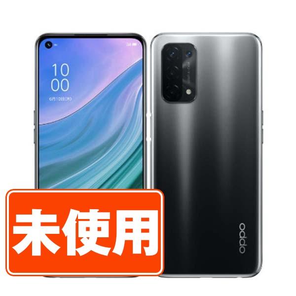 新古品 OPG02 OPPO A54 5G シルバーブラック SIMフリー au スマホ 本体