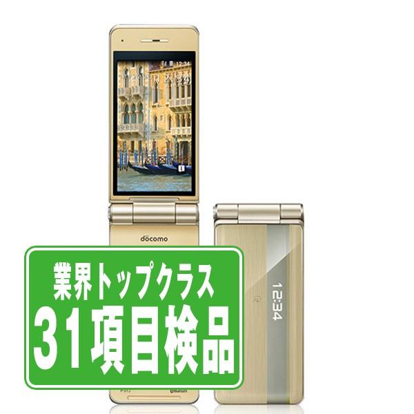 Panasonic（パナソニック） P-01J P-smart ケータイ ゴールド SIM