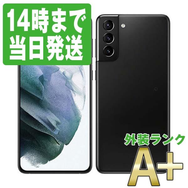 Galaxy SCG10 S21＋ 5G ファントムブラック au SIMフリー 中古 スマホ